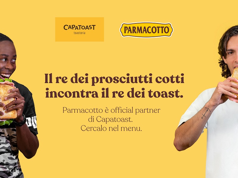 CapaToast e Parmacotto, alleanza per il gusto di tre grandi classici